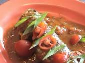 Thai Mackerel Fish Red Curry  